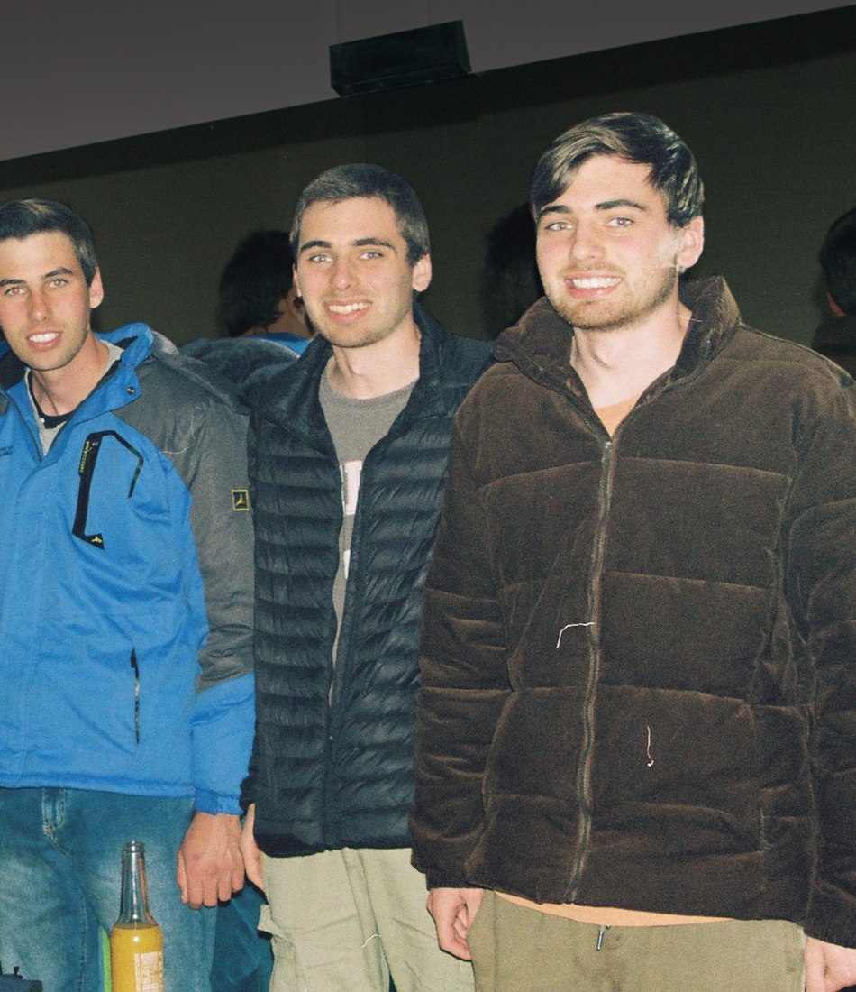 Square Pegs members together at a social gathering